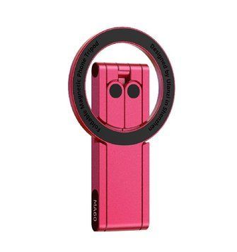 Тримач телефона Ulanzi MA60 Foldable Magnetic Phone Tripod (Red) (S038) KOS-34979 фото