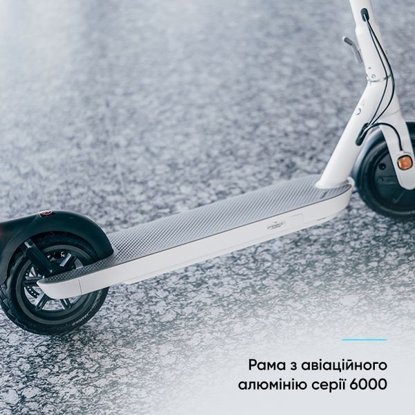 Електросамокат OKAI ES10-NEON Lite White 9", 300(600)W, 7.8Ah, 30km, 25km\h, 20%, NFC, App, 15kg (ES10-W) KOS-23364 фото