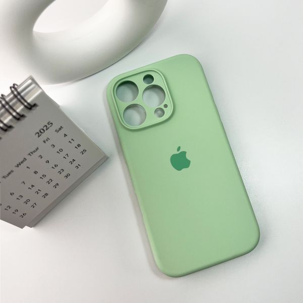 Чохол для смартфона Silicone Full Case AA Camera Protect for Apple iPhone Pro,Avokado Green ( ) KOS-8140 фото