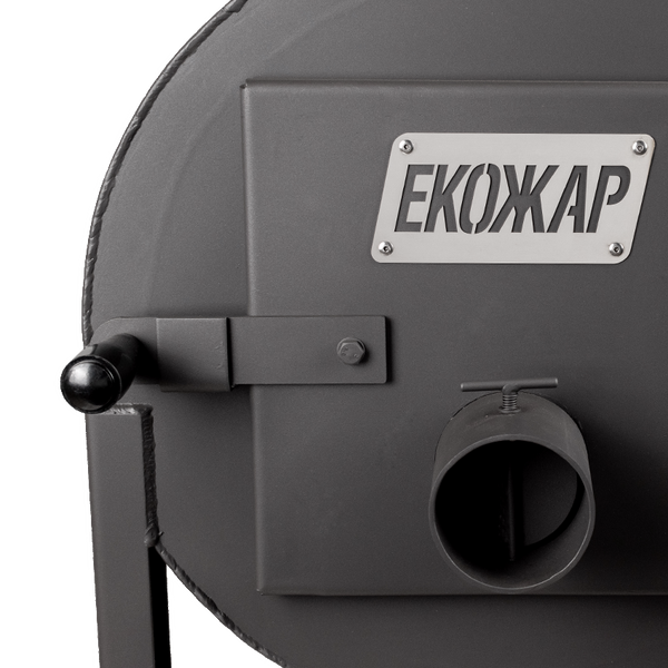 Дров'яна піч опалювальна Екожар (раніше &laquo;Брест&raquo;) Про 150 з двома варильними поверхнями EKOJAR-291130030002 фото