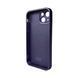 Чохол для смартфона AG Glass Matt Frame Color Logo for Apple iPhone Deep Purple ( ) KOS-3585 фото 2