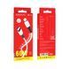 Кабель BOROFONE BX79 Type-C to Type-C 3A,60W, 1m, silicone, silicone connectors, White (6974443384819) KOS-20025 фото 2