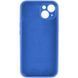 Чохол для смартфона Silicone Full Case AA Camera Protect for Apple iPhone,Royal Blue ( ) KOS-434 фото 2