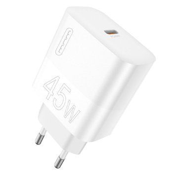 Мережевий зарядний пристрій WUW-C202 PD45W GaN Eu Smart Charger (6972573336821) KOS-37727 фото