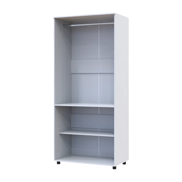Шафа для одягу Doros Торн Білий 2 ДСП (штанга) 90х51.6х200 (DRS-012019) MEB-50425 фото