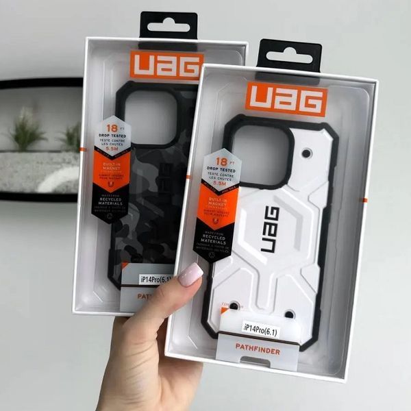 Чохол для смартфона UAG AAA Pathfinder Mag for Apple iPhone 16 Pro Army White (UAPTMG16PARWhite) KOS-6908 фото