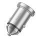 Автомобільний зарядний пристрій HOCO Handy. car charger Silver ( ) KOS-7829 фото 6