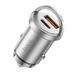 Автомобільний зарядний пристрій HOCO Handy. car charger Silver ( ) KOS-7829 фото 3