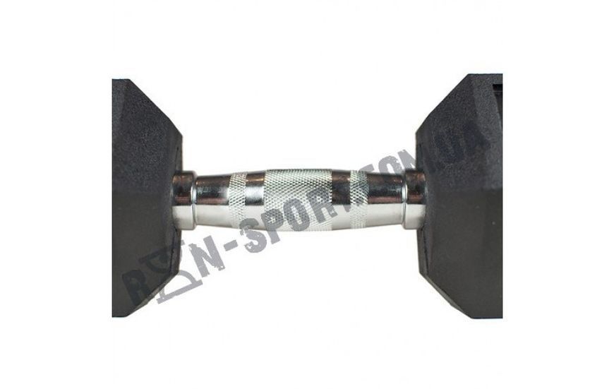 Гантелі шестигранні Rubber Hexagon Dumbbell. Ціна за 1 кг RNS-5441 фото
