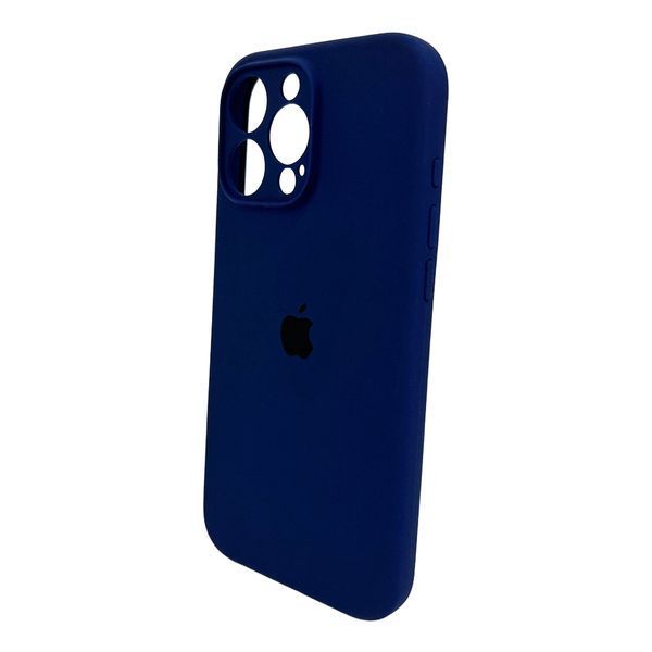 Чохол для смартфона Silicone Full Case AA Camera Protect for Apple iPhone 16 Pro Max 39,Navy Blue (FullAAi16PM-39) KOS-8528 фото