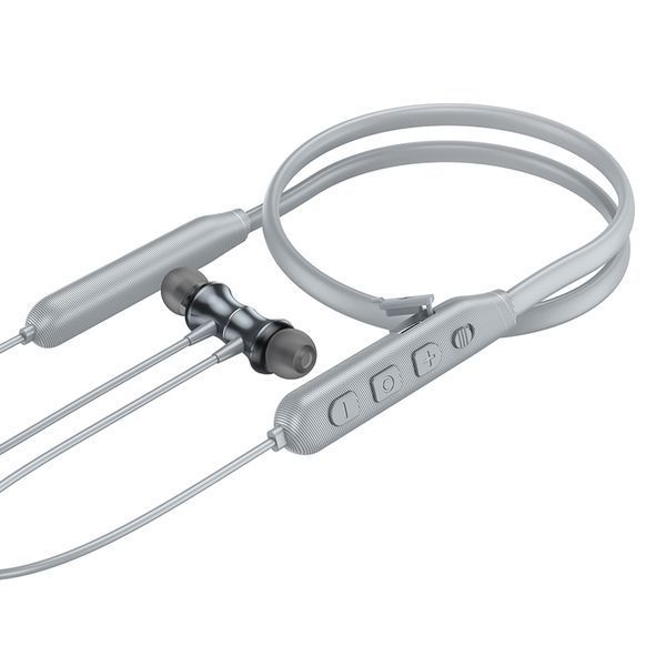 Бездротові спортивні навушники HOCO ES64 Easy Sound sports BT earphones Grey (6931474784476) KOS-3175 фото
