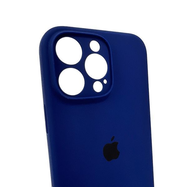 Чохол для смартфона Silicone Full Case AA Camera Protect for Apple iPhone 16 Pro Max 39,Navy Blue (FullAAi16PM-39) KOS-8528 фото