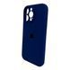 Чохол для смартфона Silicone Full Case AA Camera Protect for Apple iPhone 16 Pro Max 39,Navy Blue (FullAAi16PM-39) KOS-8528 фото 4