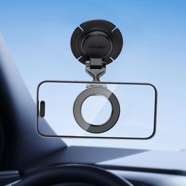 Автотримач для телефона ACEFAST magnetic folding car holder, Black ( ) KOS-37417 фото