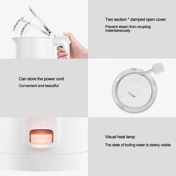 Електрочайник Xiaomi Mi Home Appliance Water Bottle N1 (Китайська вилка) (MJDSH05YM) KOS-35225 фото