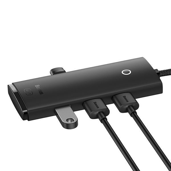 USB-хаб Baseus Lite Series Type-C HUB Adapter (Type-C to USB. ) Black ( ) KOS-2740 фото