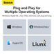 USB-хаб Baseus Lite Series Type-C HUB Adapter (Type-C to USB. ) Black ( ) KOS-2740 фото 13