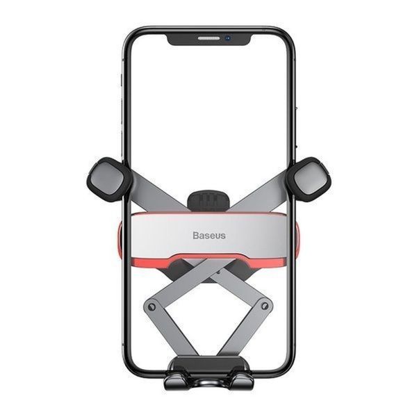 Автотримач для телефона Baseus Mr Hui Gravity Car Mount Silver (SUYL-HU0S) KOS-34367 фото
