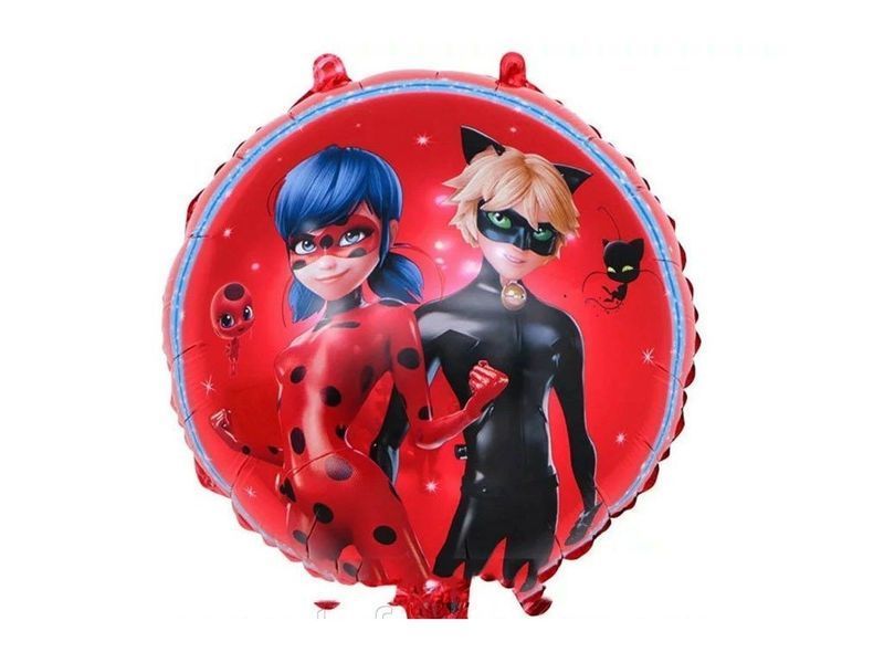 Фольгована повітряна кулька LadyBug, 50 шт IGR-183980 фото