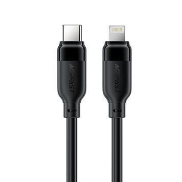 Кабель ACEFAST C16-05, USB to iP, 30W, 2m,TPU, TPU connectors, Black (6974316286288) KOS-37164 фото