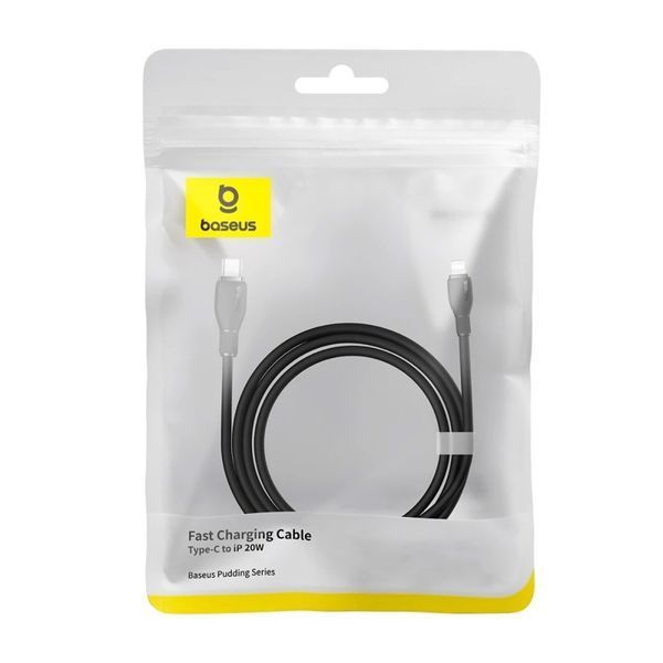 Кабель Baseus Pudding Series Fast Charging Cable Type-C to iP. Cluster Black (P ) KOS-10387 фото
