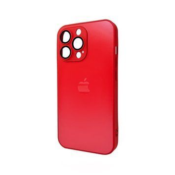 Чохол для смартфона AG Glass Matt Frame Color Logo for Apple iPhone 12 Pro Coke Red (AGMattFrameiP12PRed) KOS-5466 фото