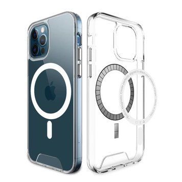 Чохол для смартфона Space Magnetic for Apple iPhone 14 Transparent (SpaceMAG14Clear) KOS-9031 фото