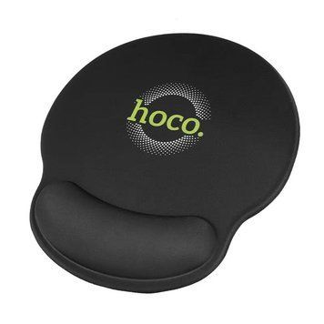 Килимок для миші HOCO GM30 Polar Fox mouse pad with wrist support Black (6942007623339) KOS-11054 фото
