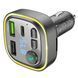 АЗП з FM-модулятором BOROFONE BC48 Broad QC3.0 car BT FM transmitter 18W Black (6941991104039) KOS-13964 фото 4