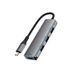 USB-хаб ACEFAST USB-C HUB Metal Gray ( ) KOS-37412 фото 4