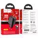 Мережевий зарядний пристрій з кабелем HOCO Rich single port. charger set (Type-C)(EU) Black ( ) KOS-10399 фото 2