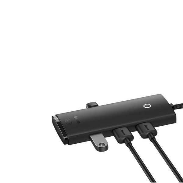 USB-хаб Baseus Lite Series Type-C HUB Adapter (Type-C to USB. ) Black ( ) KOS-3254 фото