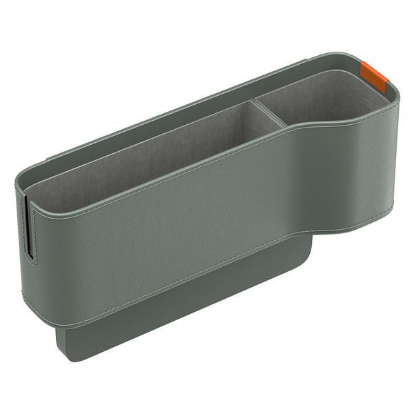 Автомобільний органайзер Baseus OrganizeFun Series Car Console Storage Organizer Frosted Gray (C20256502831-00) KOS-8301 фото