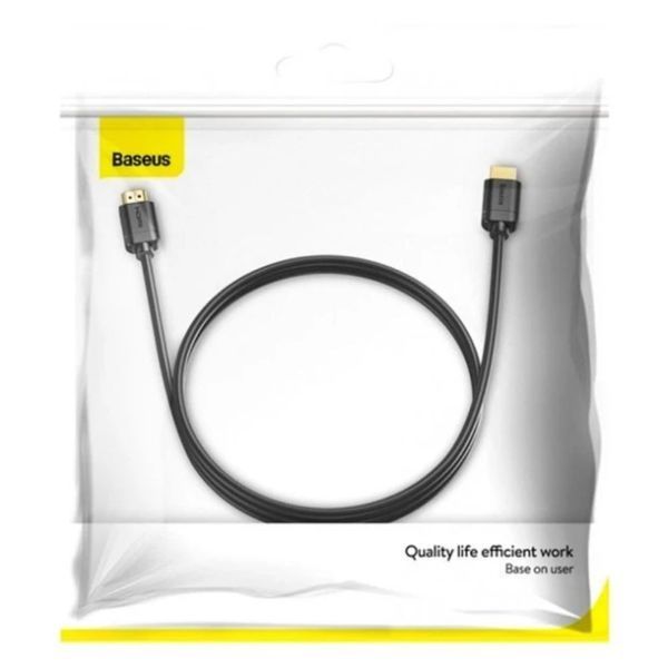Кабель Baseus high definition Series HDMI To HDMI Adapter Cable Black ( ) KOS-6440 фото