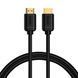 Кабель Baseus high definition Series HDMI To HDMI Adapter Cable Black ( ) KOS-6440 фото 1