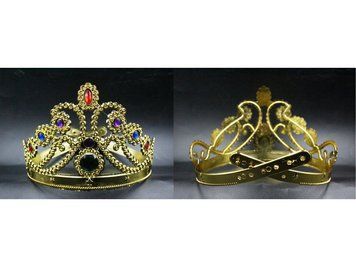 Застібка пластикова КРОНА золотиста, 12 шт IGR-926646 фото