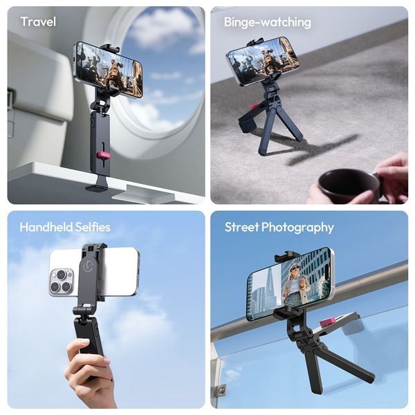 Тримач для телефону штатив Ulanzi MA89 MagLock Phone Holder Tripod Black (T169) KOS-37370 фото
