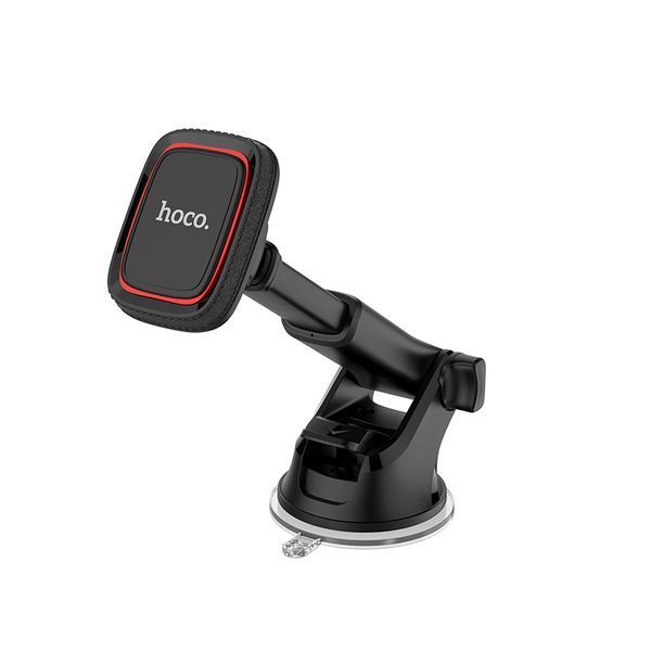 Автотримач для телефона HOCO CA42 Cool Journey in-car dashboard holder with stretch rod Black/Red (6957531093237) KOS-6455 фото
