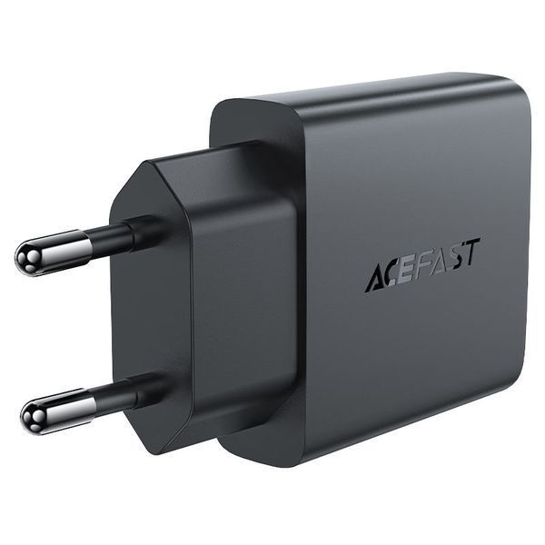 Мережевий зарядний пристрій ACEFAST GaN single USB-C ultra-thin charger Black ( ) KOS-6504 фото