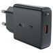Мережевий зарядний пристрій ACEFAST GaN single USB-C ultra-thin charger Black ( ) KOS-6504 фото 1
