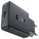 Мережевий зарядний пристрій ACEFAST GaN single USB-C ultra-thin charger Black ( ) KOS-6504 фото 3