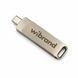 Портативний SSD Wibrand Wolf 2TB USB 3.2 Gen.2 Type-C/Type-A Read/Write 1000MB/s Silver (WIEXSSD/WO2TB) KOS-38032 фото 3