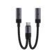 Аудіокабель ACEFAST USB-C charging audio adapter Black ( ) KOS-37825 фото 3