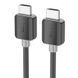 Кабель HOCO US08 HDTV 2.0 male-to-male 4K HD data cable(L=2M) Black (6931474799395) KOS-4830 фото 1