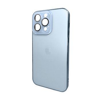 Чохол для смартфона AG Glass Sapphire Frame MagSafe Logo for Apple iPhone 12 Pro Sierra Blue (AGSappiFRP12PSierra) KOS-6588 фото