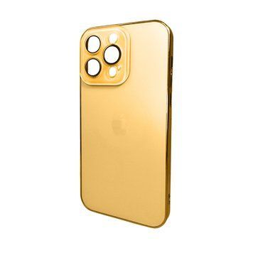 Чохол для смартфона AG Glass Sapphire Frame MagSafe Logo for Apple iPhone 12 Pro Gold (AGSappiFRP12PGold) KOS-6589 фото