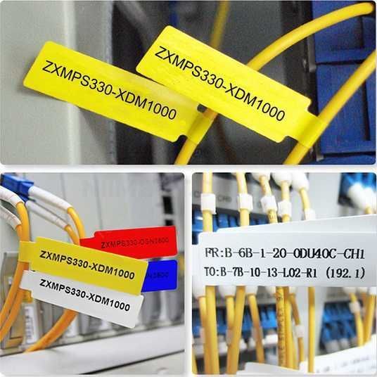 Етикетки NIIMBOT PL25*38+40-90 Yellow Cable For M2_H (1ED00427605) (1ED00427605) KOS-2844 фото