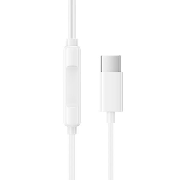 Навушники дротові BOROFONE BM100 Pro (Type-C) White (6941991121784) KOS-32142 фото
