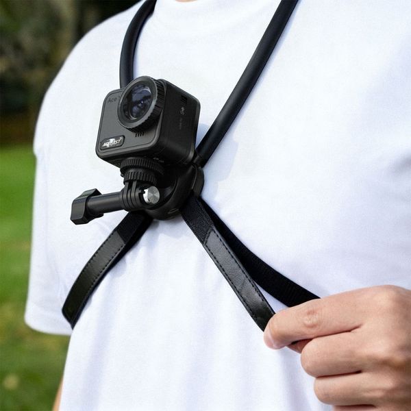 Кріплення для телефона на шию ACEFAST E37 Air cushion silicone neck-hanging holder Black (6974316285977) KOS-36903 фото