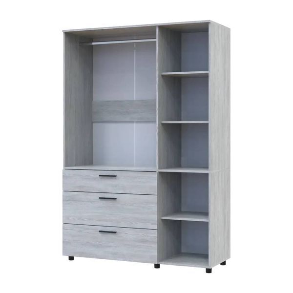 Шафа для одягу Doros Торн Сосна Натті 3 ДСП/3Ш (штанга) 135х51.6х200 (DRS-012081) MEB-50487 фото